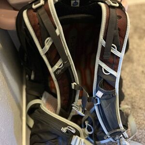 Osprey Black and Gray Men's Backpack